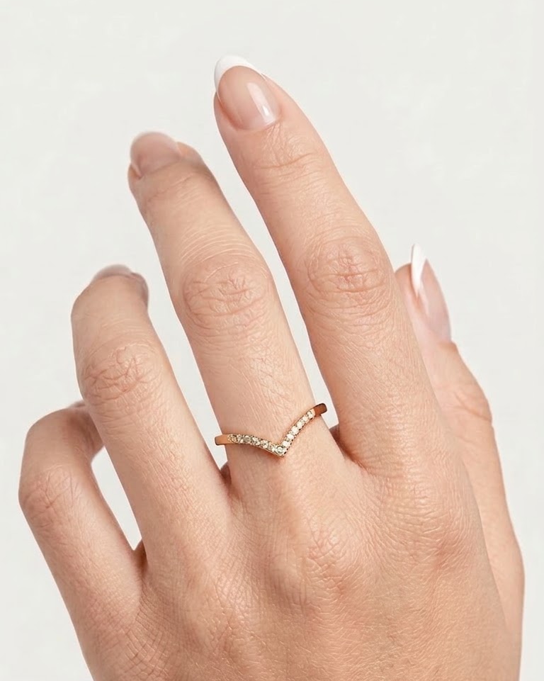 Aurelia V Diamond Ring — view 1