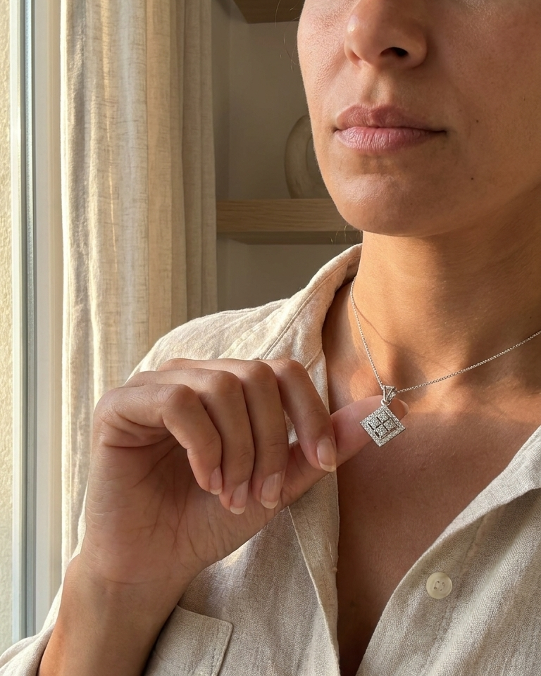 Luxe Prism Pendant — view 2