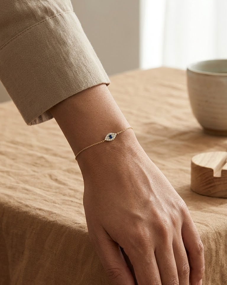 Guardian Eye Bracelet (CZ)