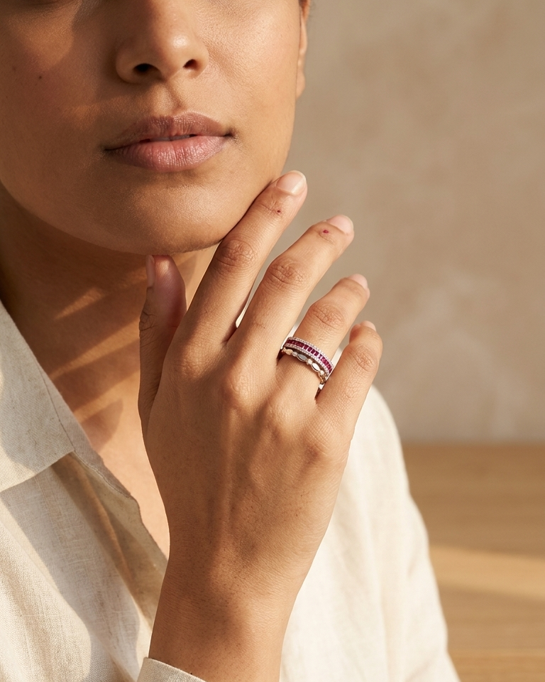 Radiance Stack Ring