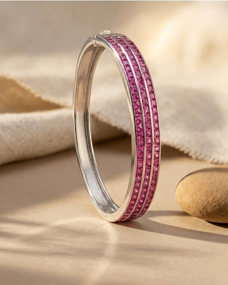 Ruby Radiance Bangle — view 1