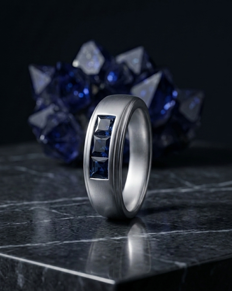 Blue Tide Ring — view 1