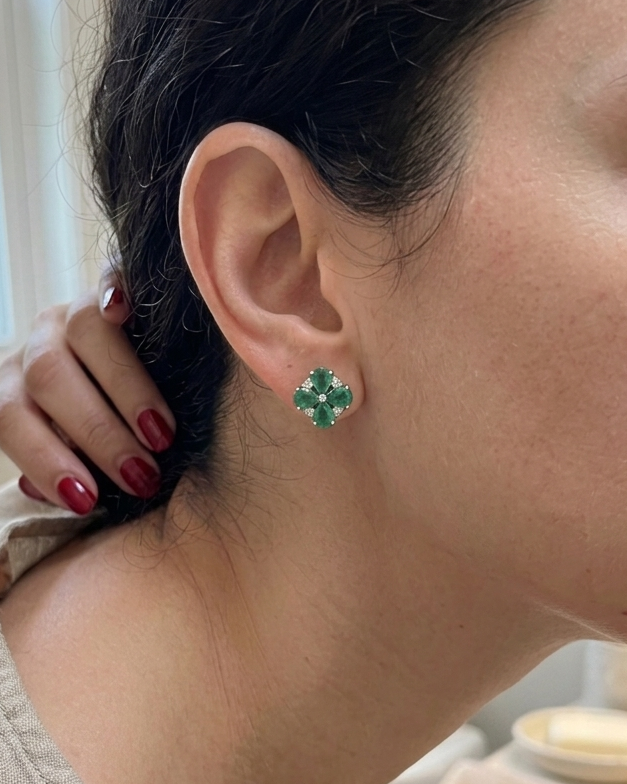 Verde Fleur Studs