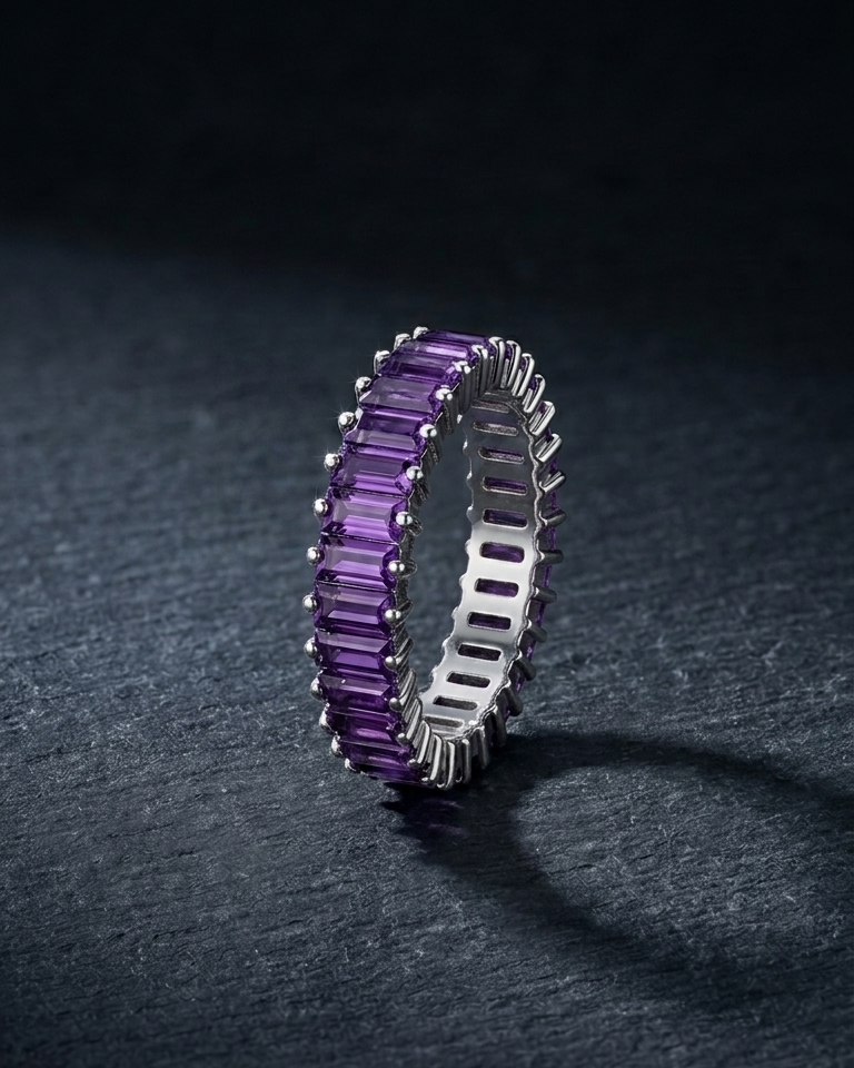 Baguette Eternity Band — view 1
