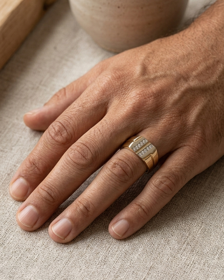 Triad Diamond Ring