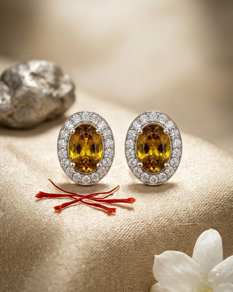 Honey Glow Studs