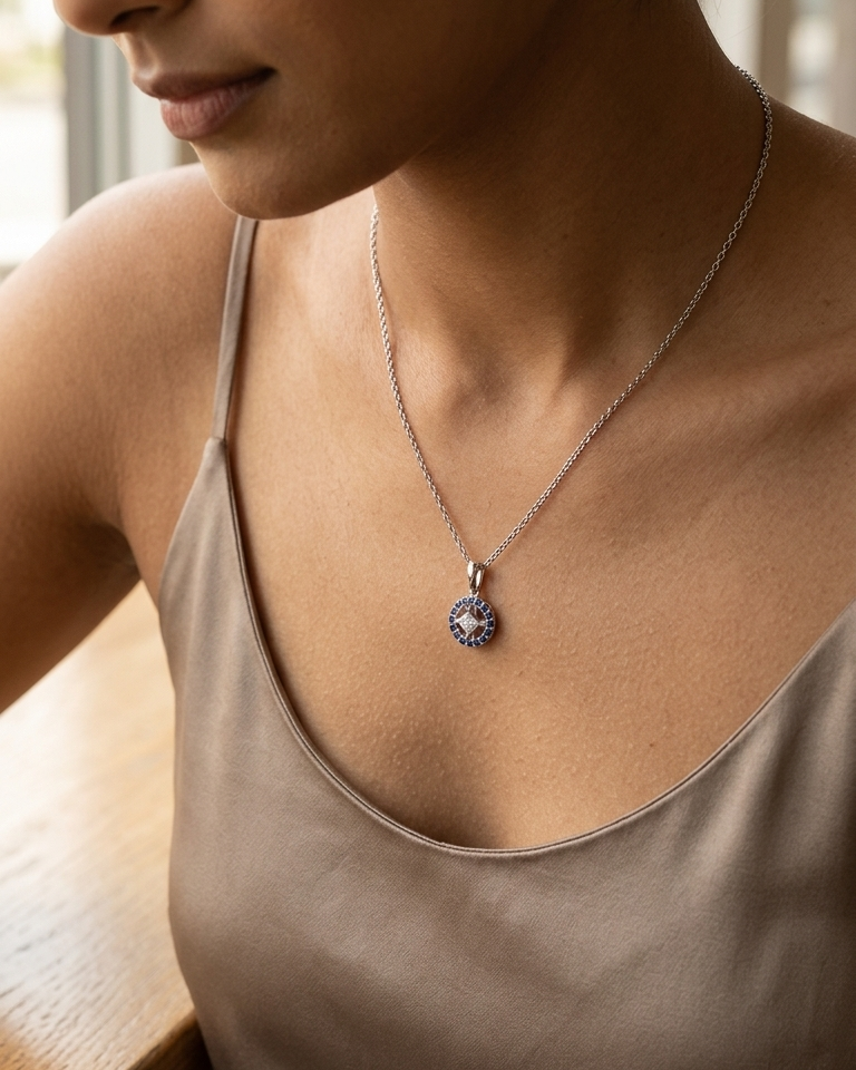 Stardust Solitaire Charm — view 3