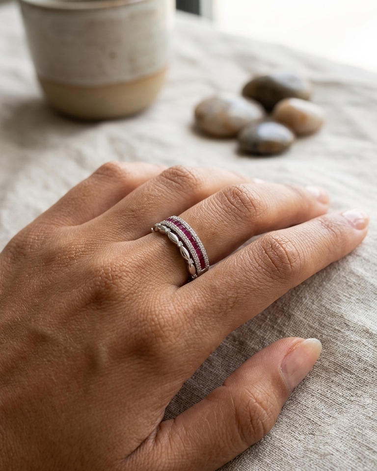 Radiance Stack Ring