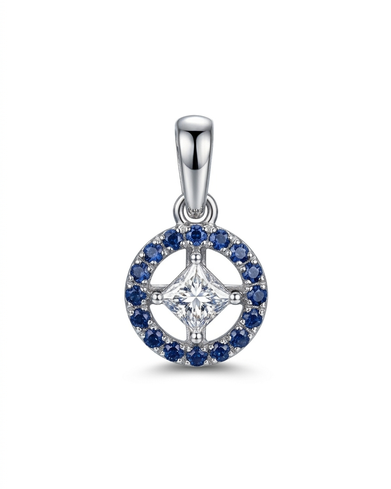 Stardust Solitaire Charm