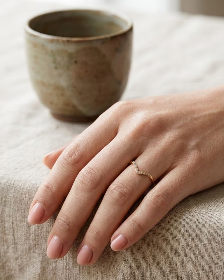 Aurelia V Diamond Ring — view 4