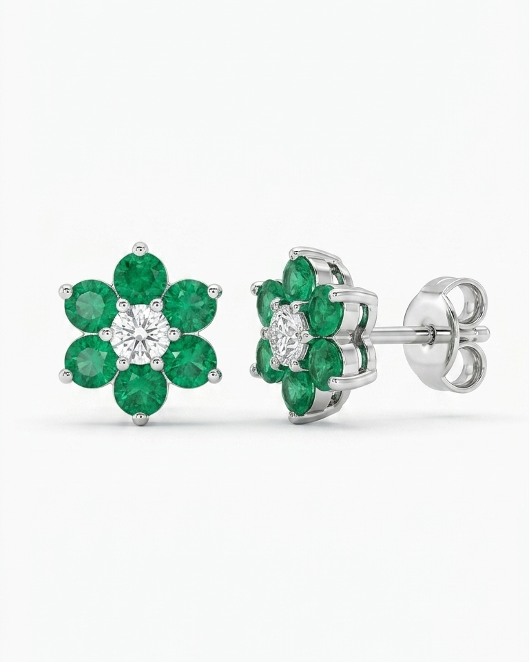 Flora Studs — view 2