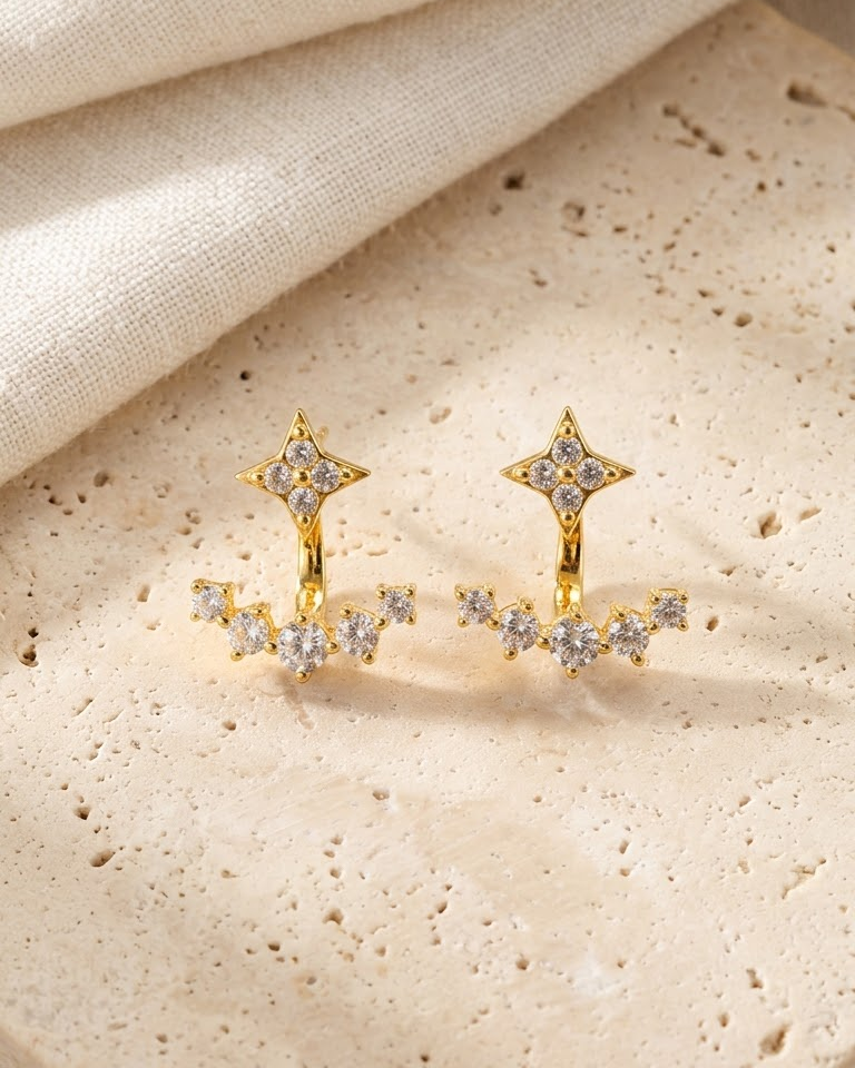 Celeste Star Studs