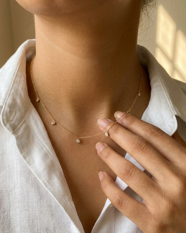 Celeste Diamond Necklace