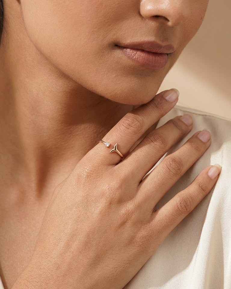 Wishbone Ring — view 3