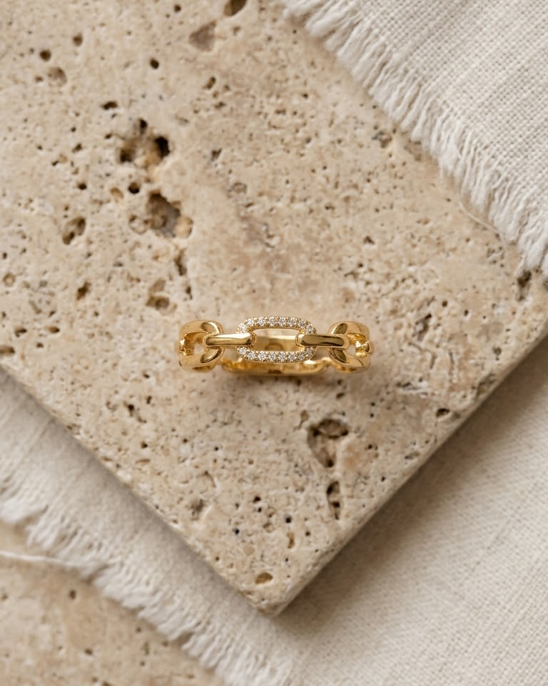 Chain Link Ring — view 4