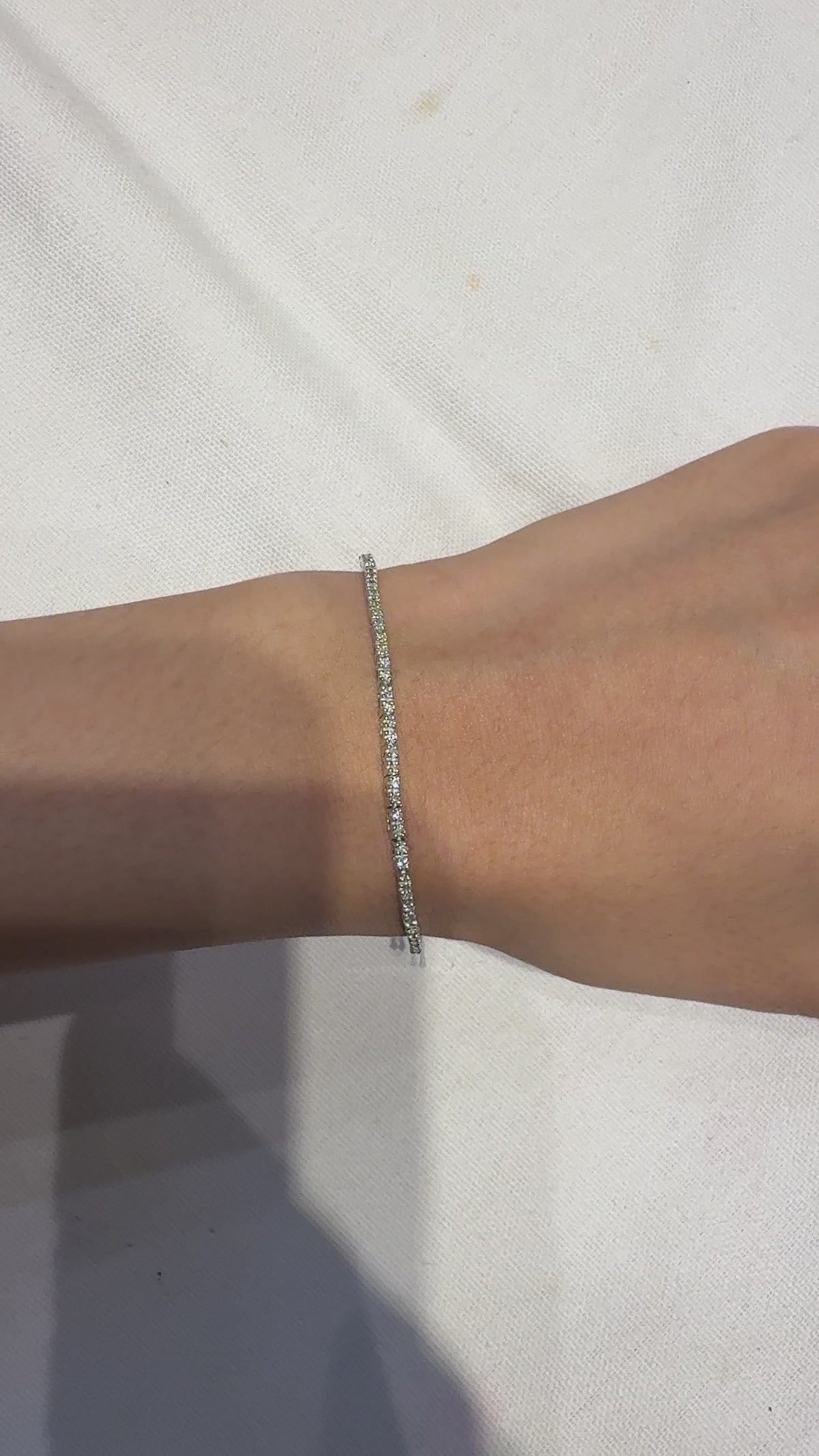 Lumière Tennis Bracelet